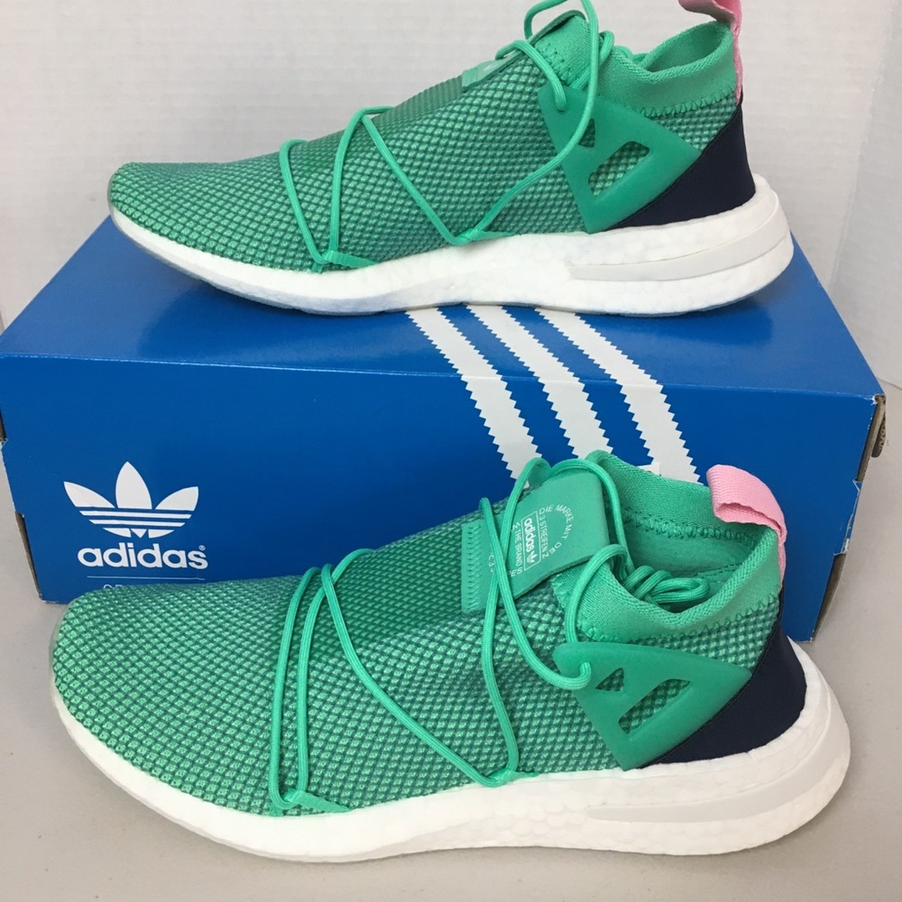 Adidas Originals Arkyn knit Green running shoes - Picture 2 of 6